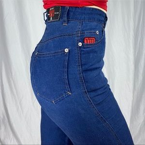 Vintage Jean Paul Gaultier High-Rise 100% Linen Denim